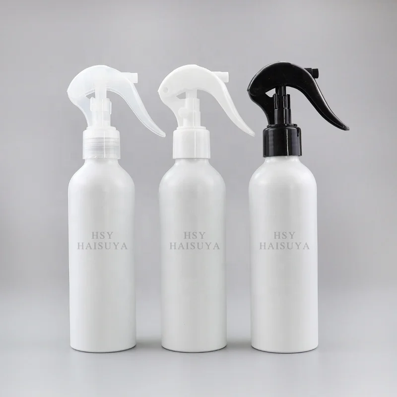 Customized 50ml 60ml 70ml 80ml 120ml 150ml 2oz empty white cosmetic personal care suit aluminum screw bottle fine mist sprayer