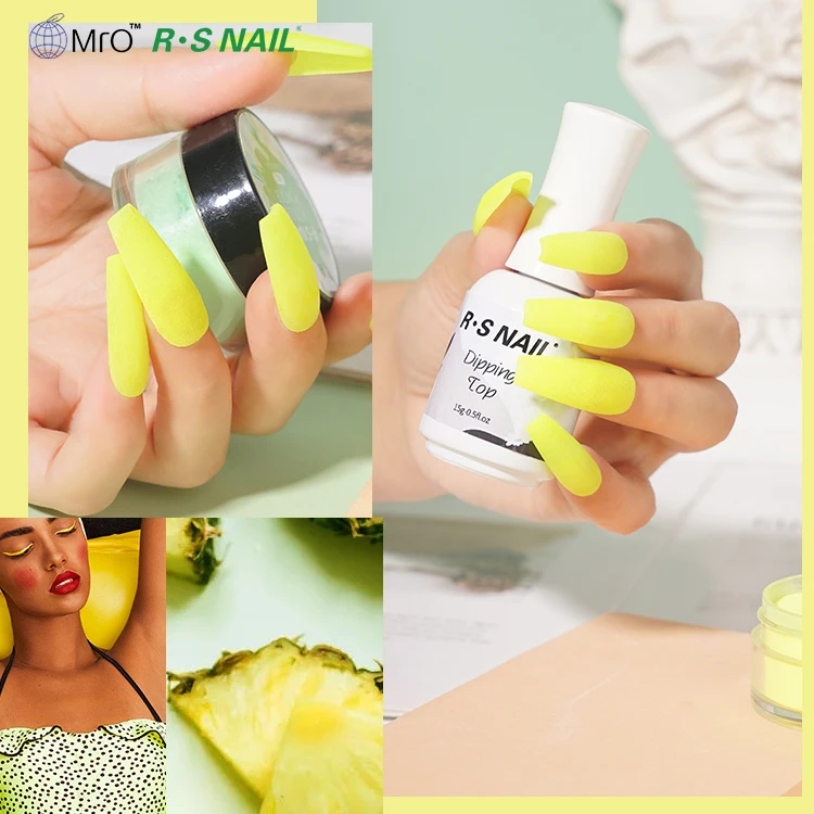 High Quality Cheap Price 15ml 2 In 1 Dipping Powder Nail Polish Acrylic Powder