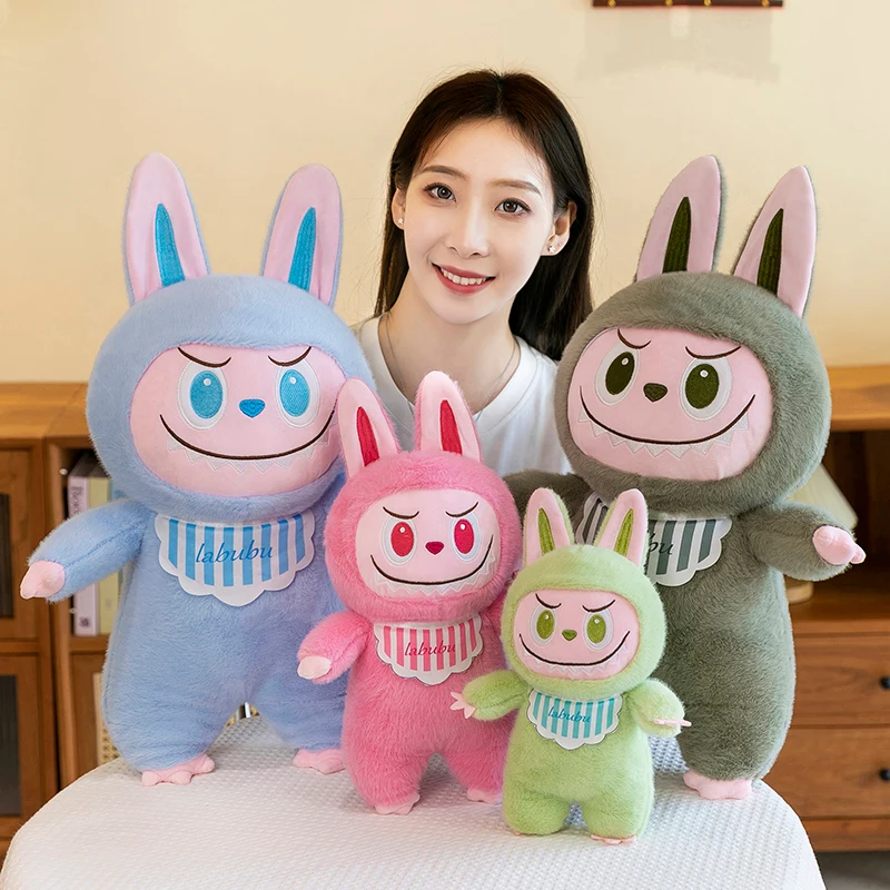 Yanxiannv 28 см логотип на заказ Новая Популярная игрушка Labubu плюшевая кукла Фигурка Игрушка labubu Аниме Кукла Плюшевые игрушки для детей подарок