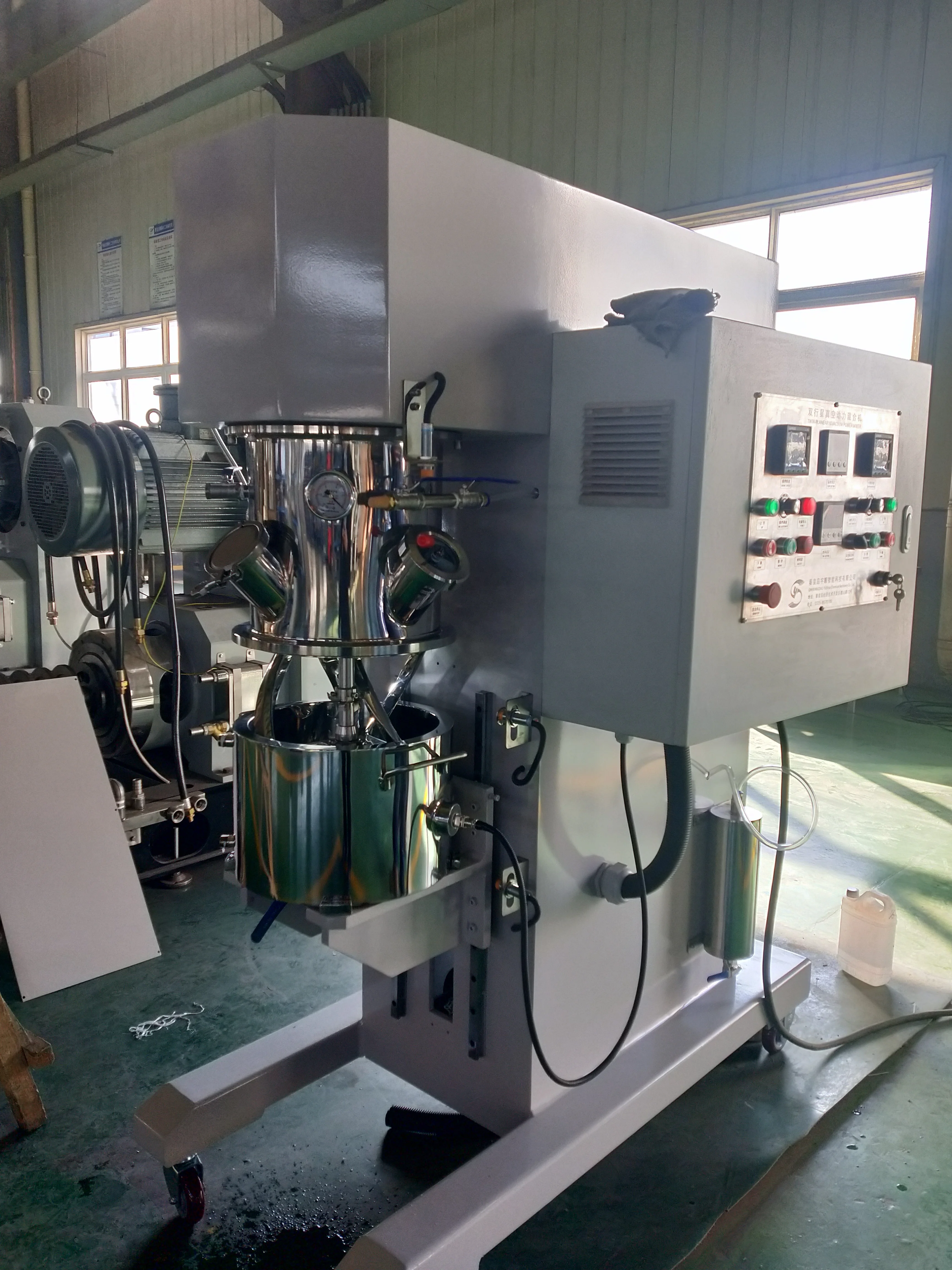 30L Lithium Battery Double Planetary Mixer For Viscosity Slurry Mixing Machine