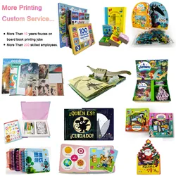 Baby Toddlers Bathing Waterproof Animals Pictures Bath Book Set With Box Packing