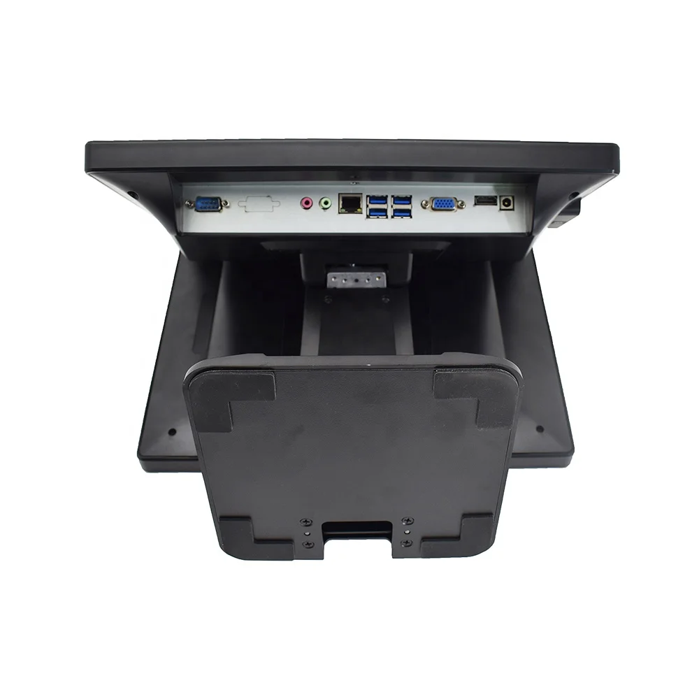 Dual 2K 15.6 inch touch Screen cash register windows wireless WIFI BT POS machine