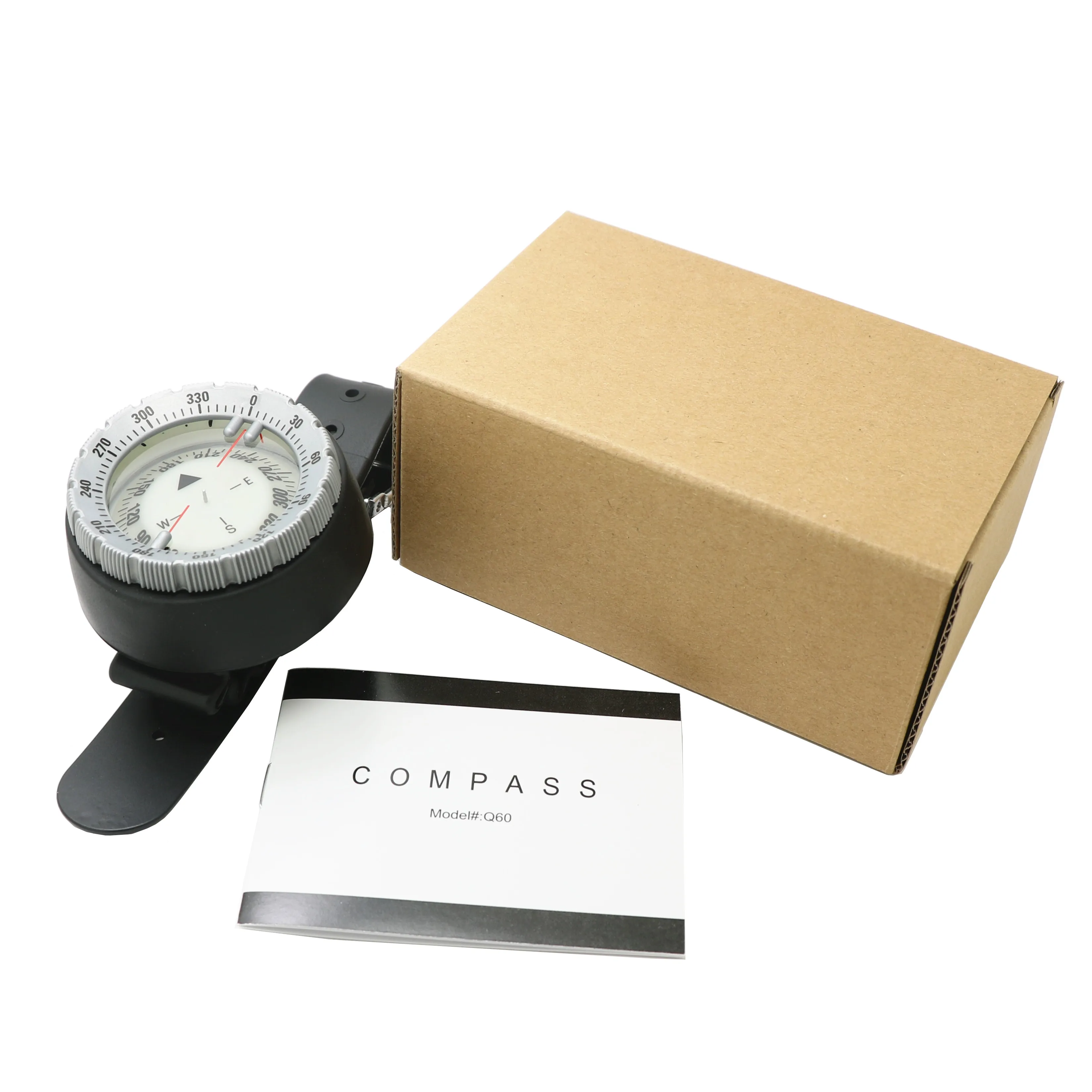 Luminous Living Compass Luminous Compass Daytime Bright Water Diving Strong Magnetic 50 Meters Elastic Rope Compass