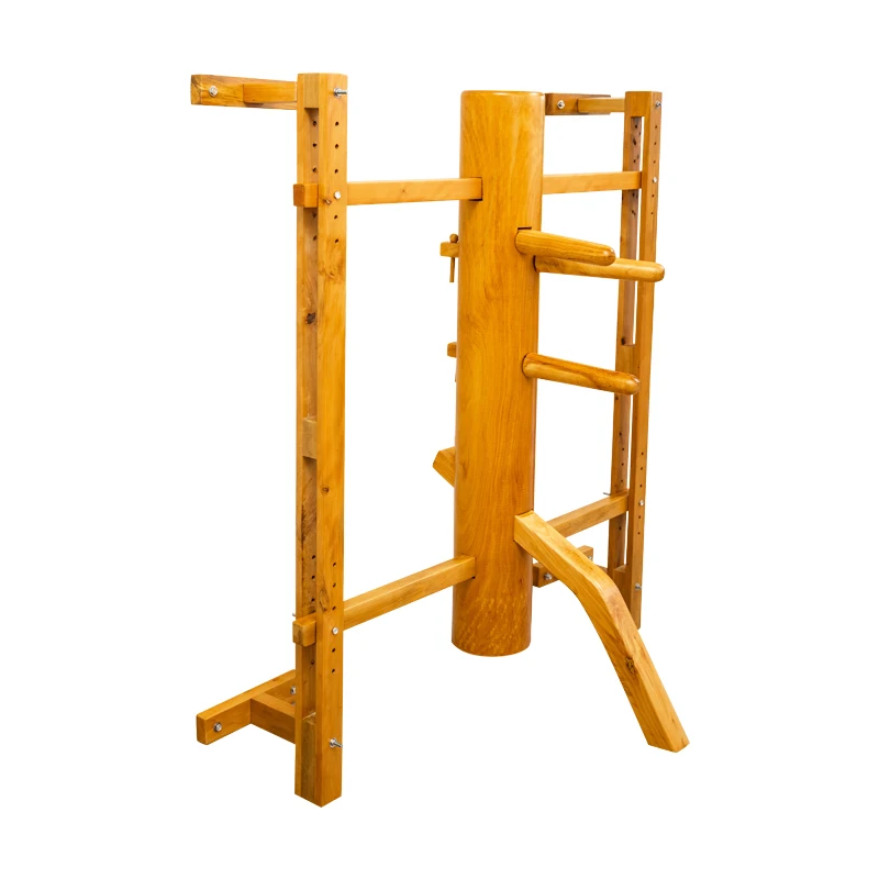 Высококачественный Подвесной деревянный манекен для боевых искусств с регулируемой высотой