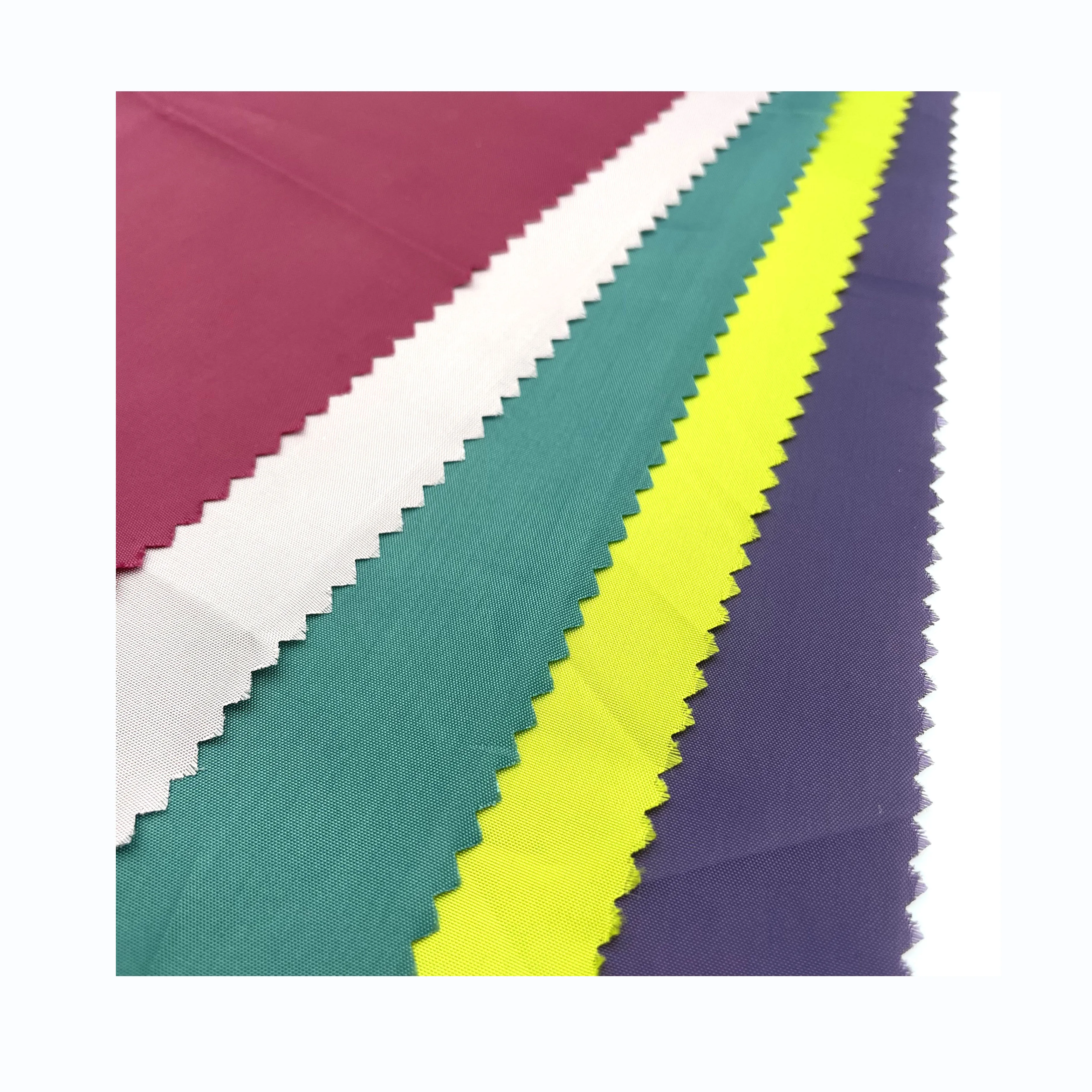 new fashion fabric cheap Hot selling solid color high quality 210T taffeta fabric for all types of clothing