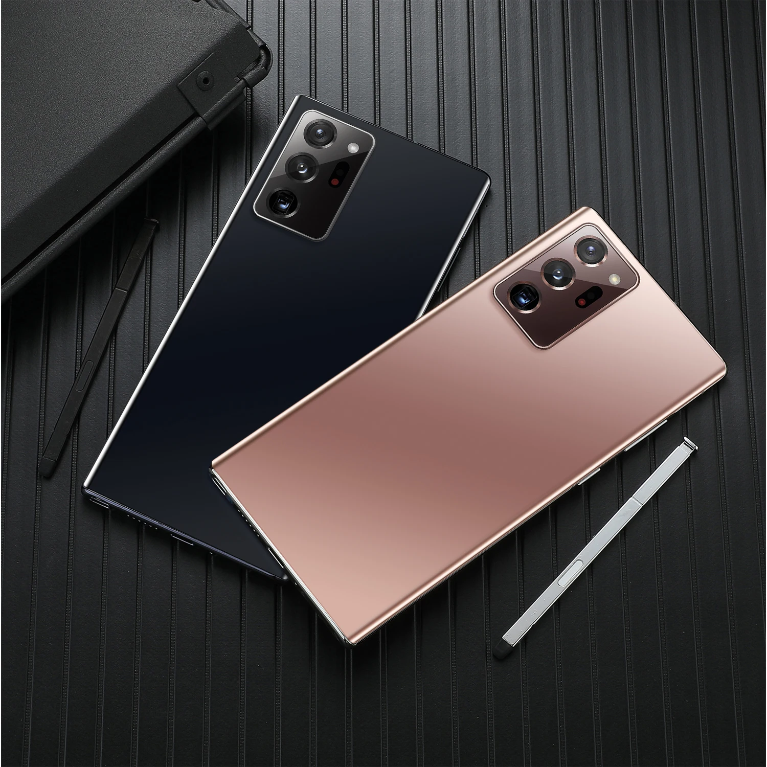 Высокое качество Note20 U + 6 9 дюймов полный экран мобильных телефонов HD 18MP 48MP Dual sim телефон RAM12GB ROM512GB 5000 мА/ч