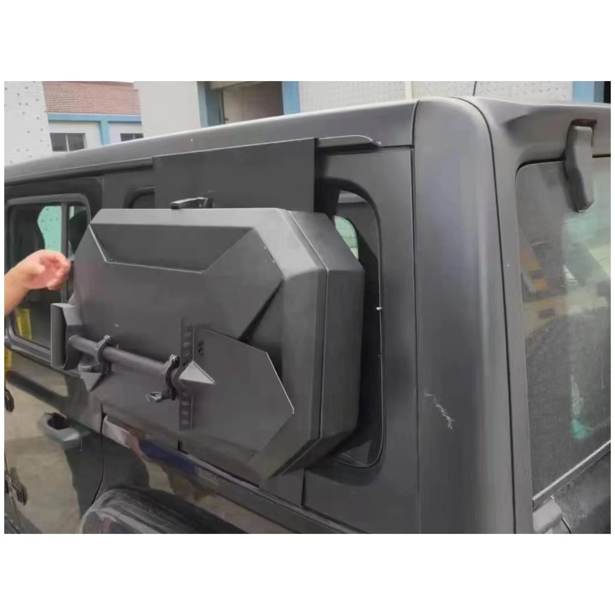Боковое окно Расширительная панель коробка для хранения для Jeep wrangler JL 2018 + 4x4 Автозапчасти Автомобильные внешние аксессуары