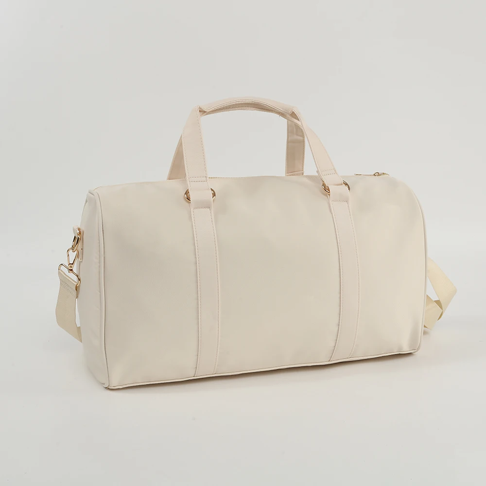 2021 High Quality Personalized Fashion Nylon Ballet Luggage bags Zip Closure Travel Holdall Weekender Duffle Bag