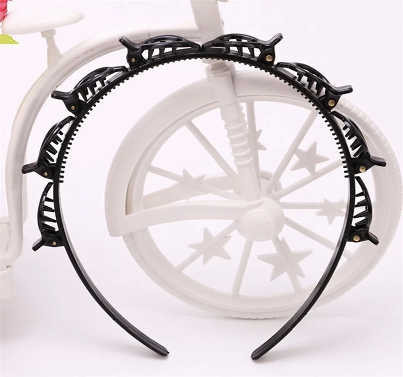 Hairstyle Hairpin Headbands for Women Hair Styling Twist Clip Plait Headband Hair Tools Headband with Alligator Clip