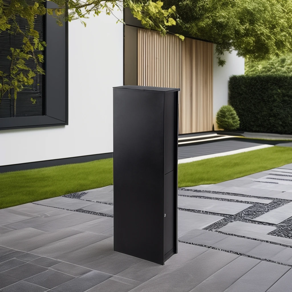 Winland Modern Design Weatherproof Anti-Theft Smart Mailbox Secure Parcel Delivery Drop Box for Post Letter Parcel Box