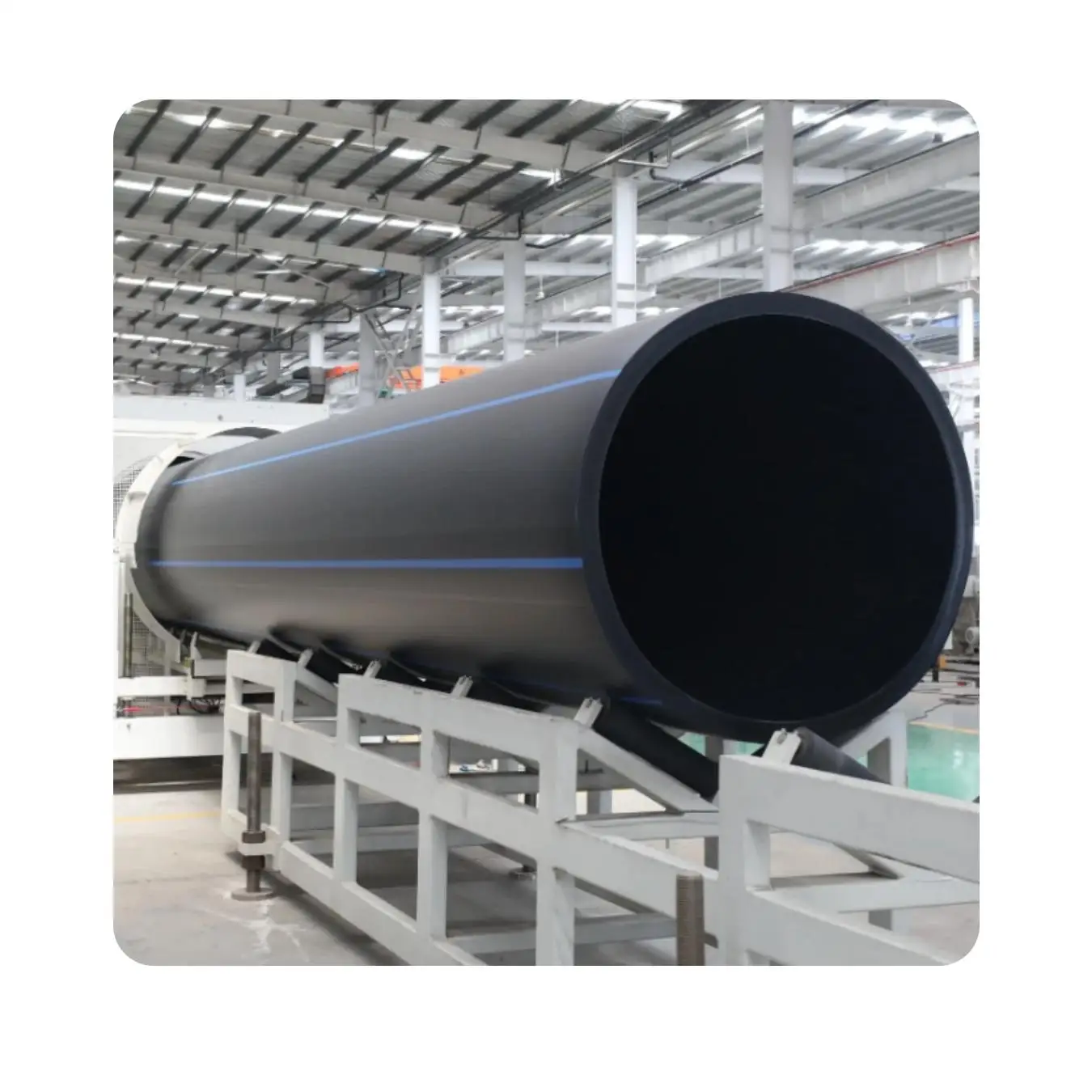 HDPE питьевая вода оросительный конвейер трубы PE