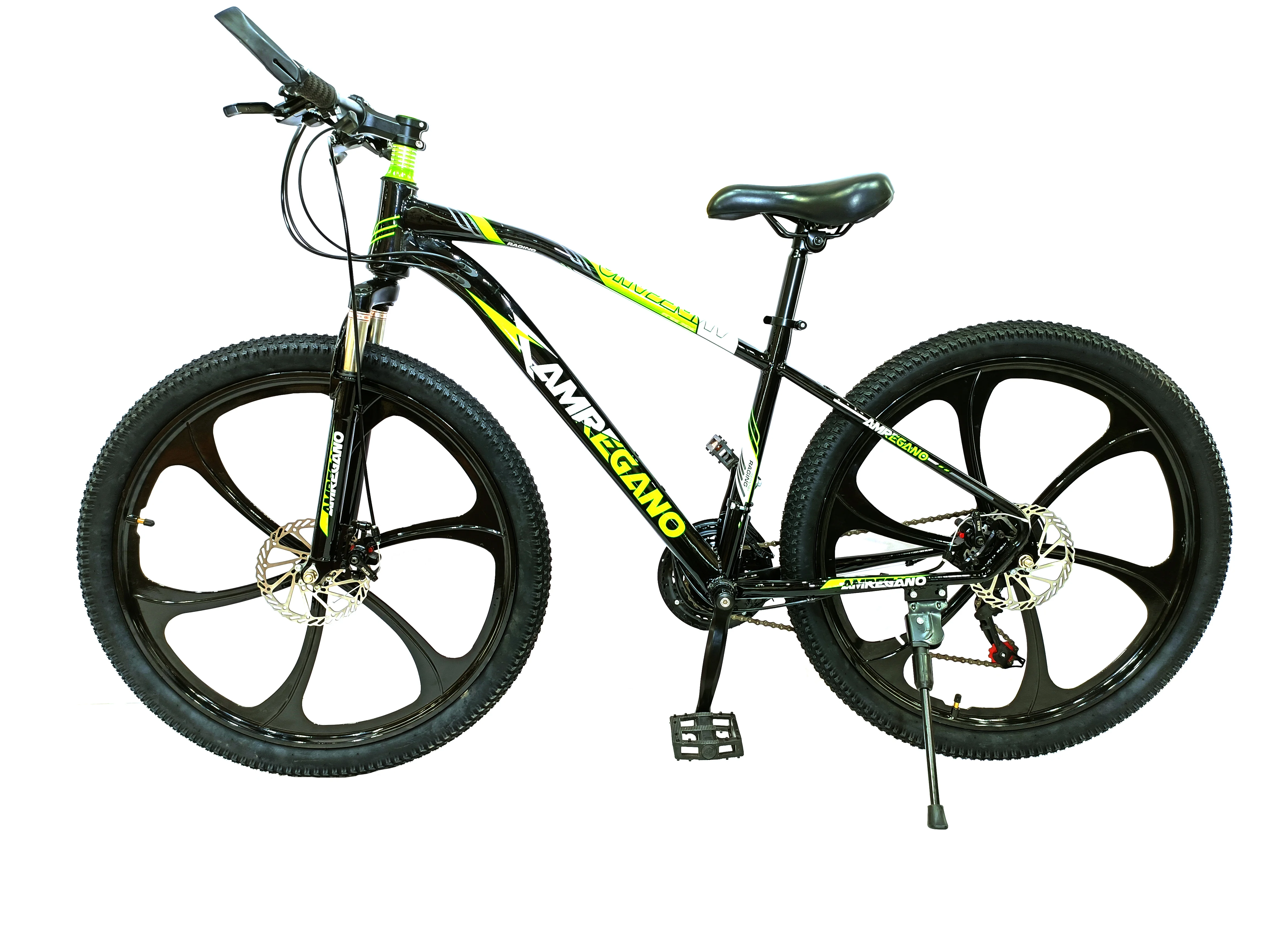 High Quality 21 Speed MTB Mountain Bikes Aluminum Bike with Disc Brake Steel Fork Bead Pedal