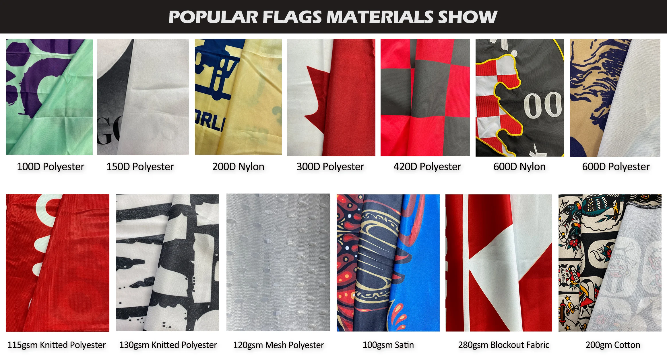 Custom Promotional Advertising Flag