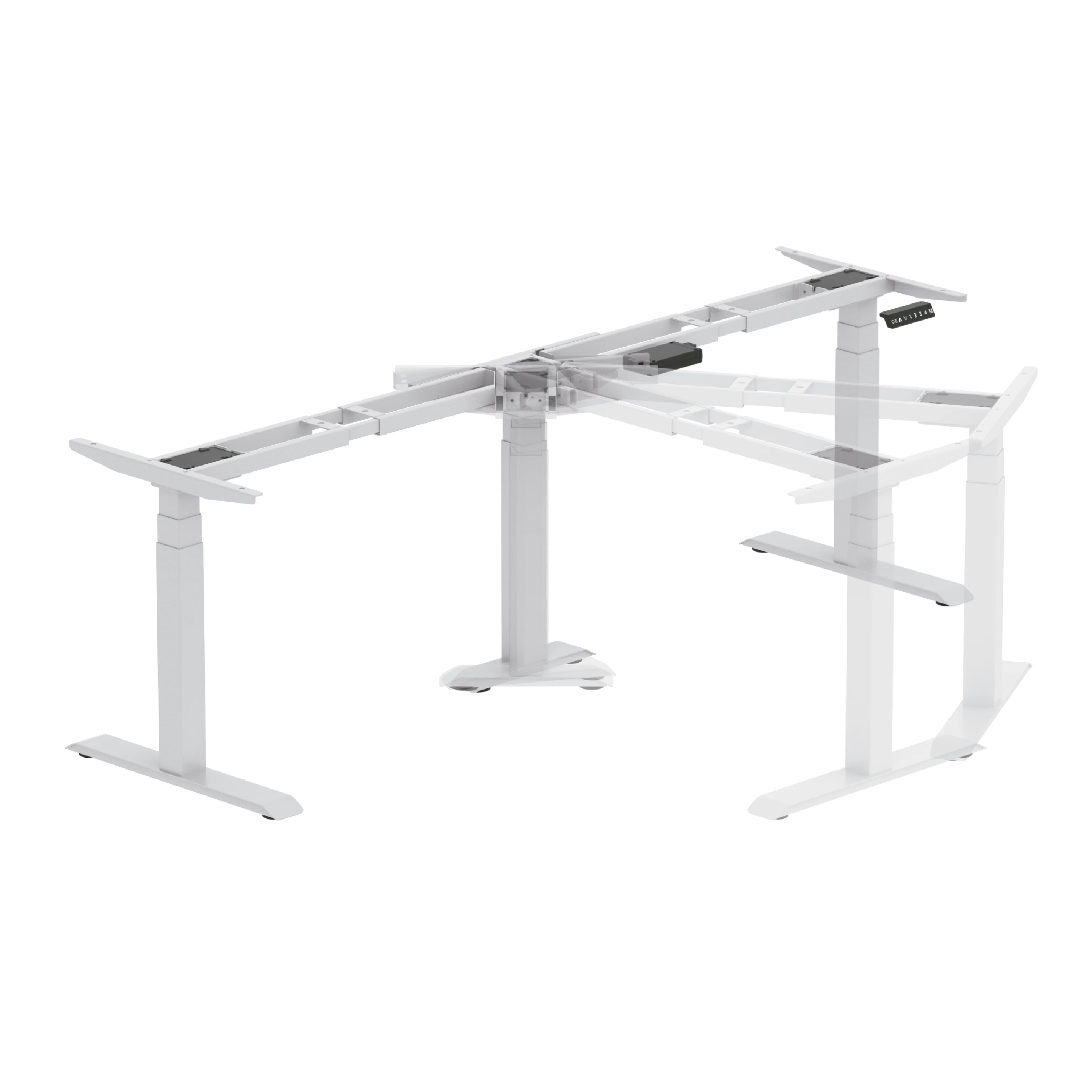 Modern Manager Executive Office Home Cheap Table White For Teen Wooden Corner Adjustable Computer Desk