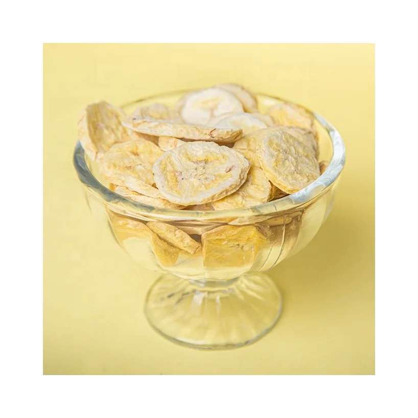 Hot Selling Good Quality Freeze Dried Banana Cheap Freeze Dried Freeze Dried Banana Slice