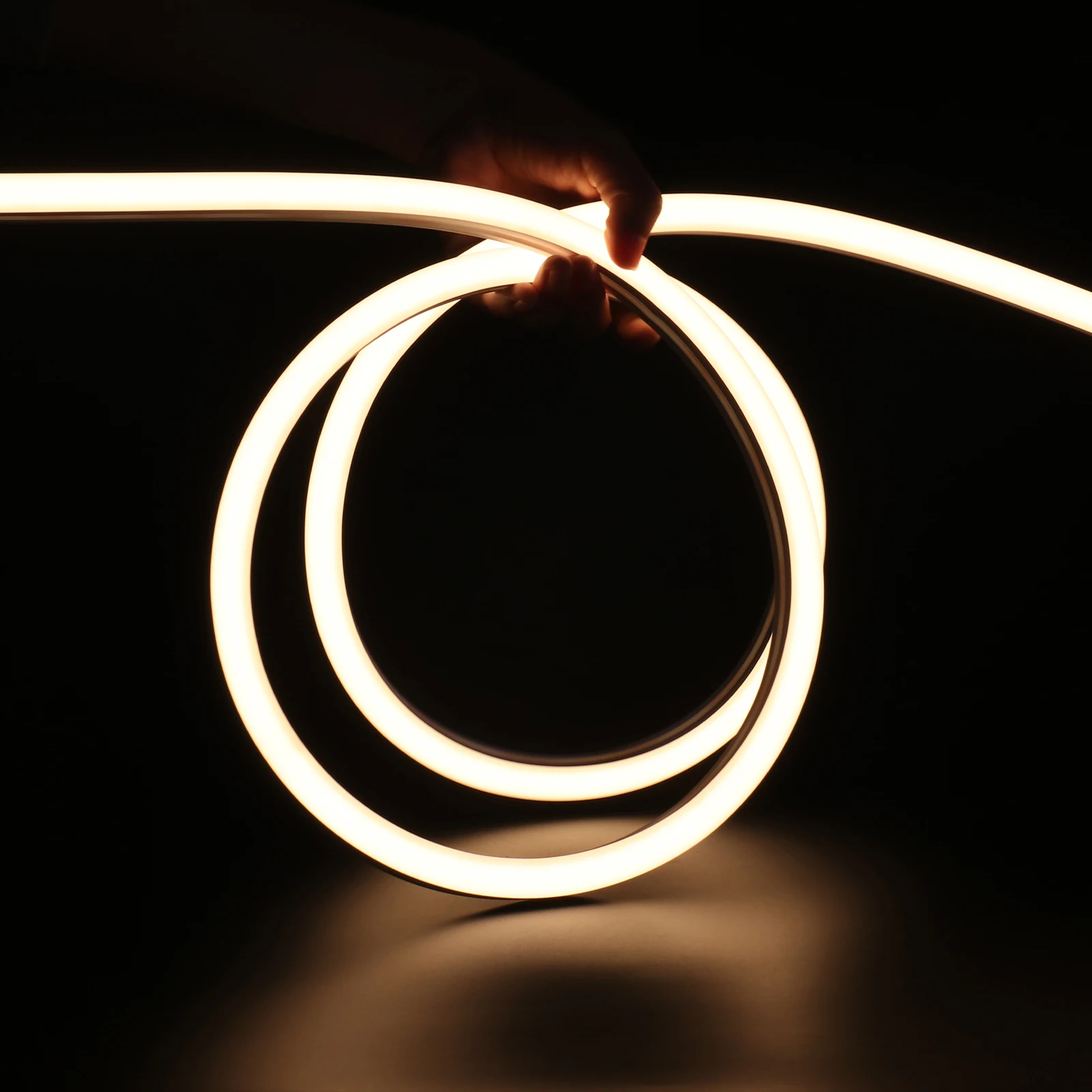 N1615D Ip68 Rgb Ic Led Neon Flex Rope Strip Lights Neon Light Logo Led Neon Flex Strip Lighting For Parks Bar Shopping Mall