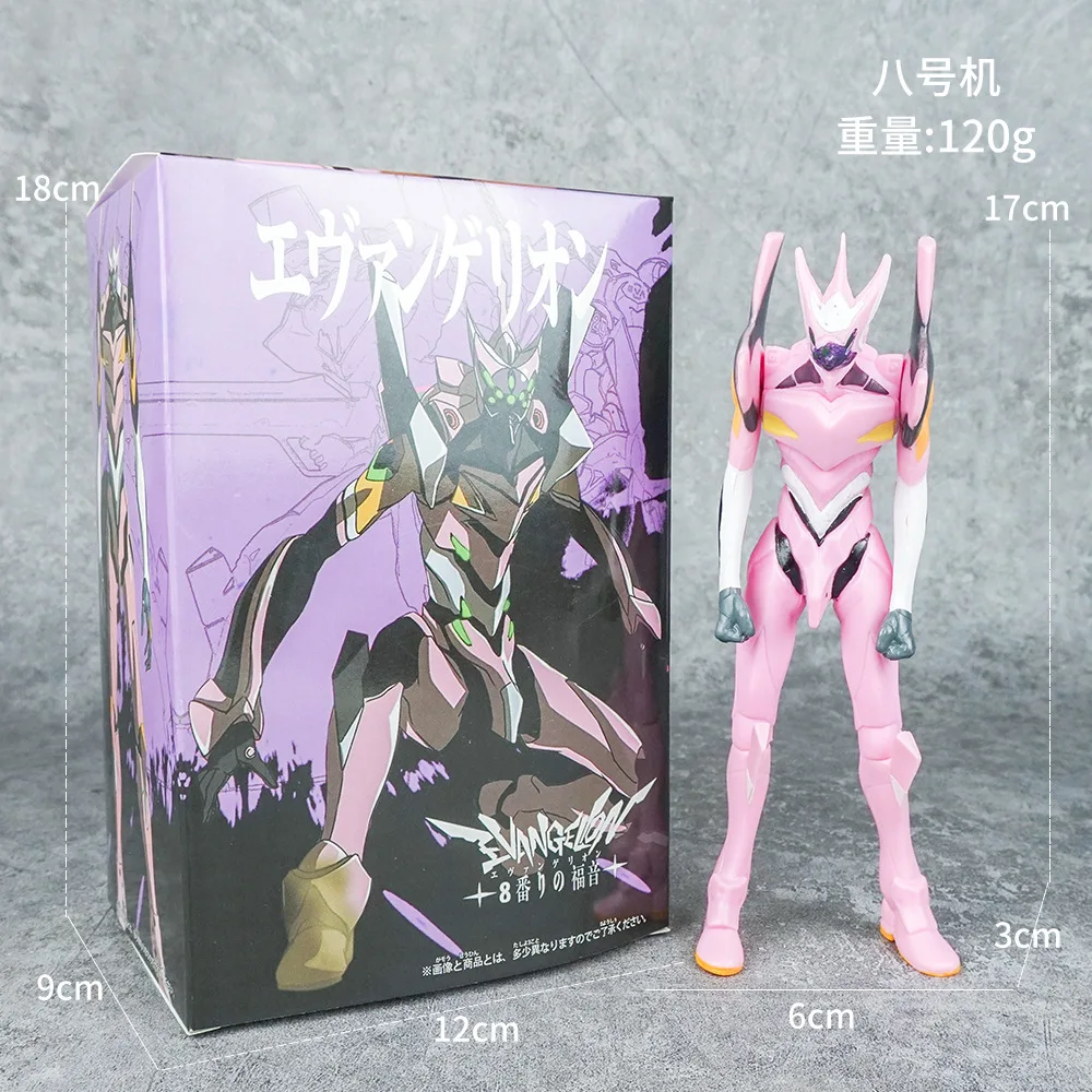 Popular anime characters model toy 6 styles evangelions anime figures collection wholesale collectible toys