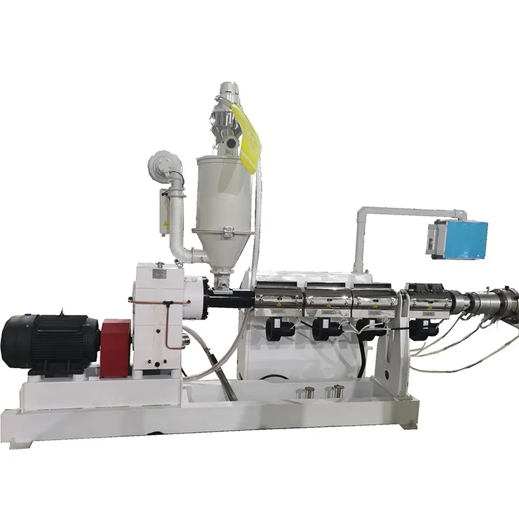 High Quality HDPE Plastic Pipe Single Screw Extruder Water Supply Tube Single Wall Making Machine Production Line