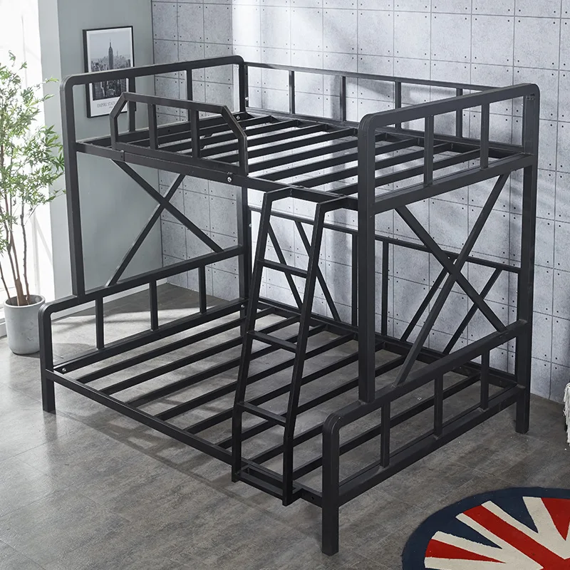 Cheap Price Double Layers Modern Iron bed cadeira de jogos Twin Over Two Silla Gamer Gaming Metal Bunk Bed