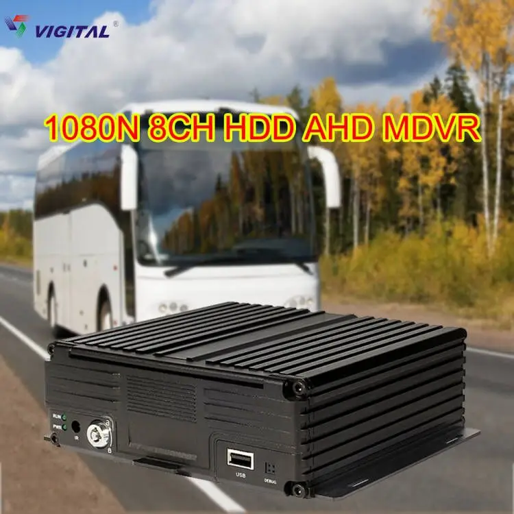 Легкий индивидуальный Автомобильный видеорегистратор 1080P mdvr 8ch ahd 1080p 4g / gps