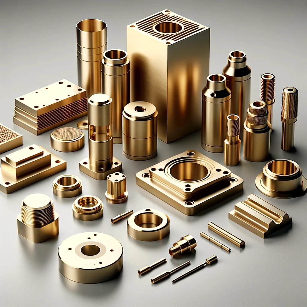 Brass CNC Machining Precision Engineering Brass cnc Parts for Custom Brass Components