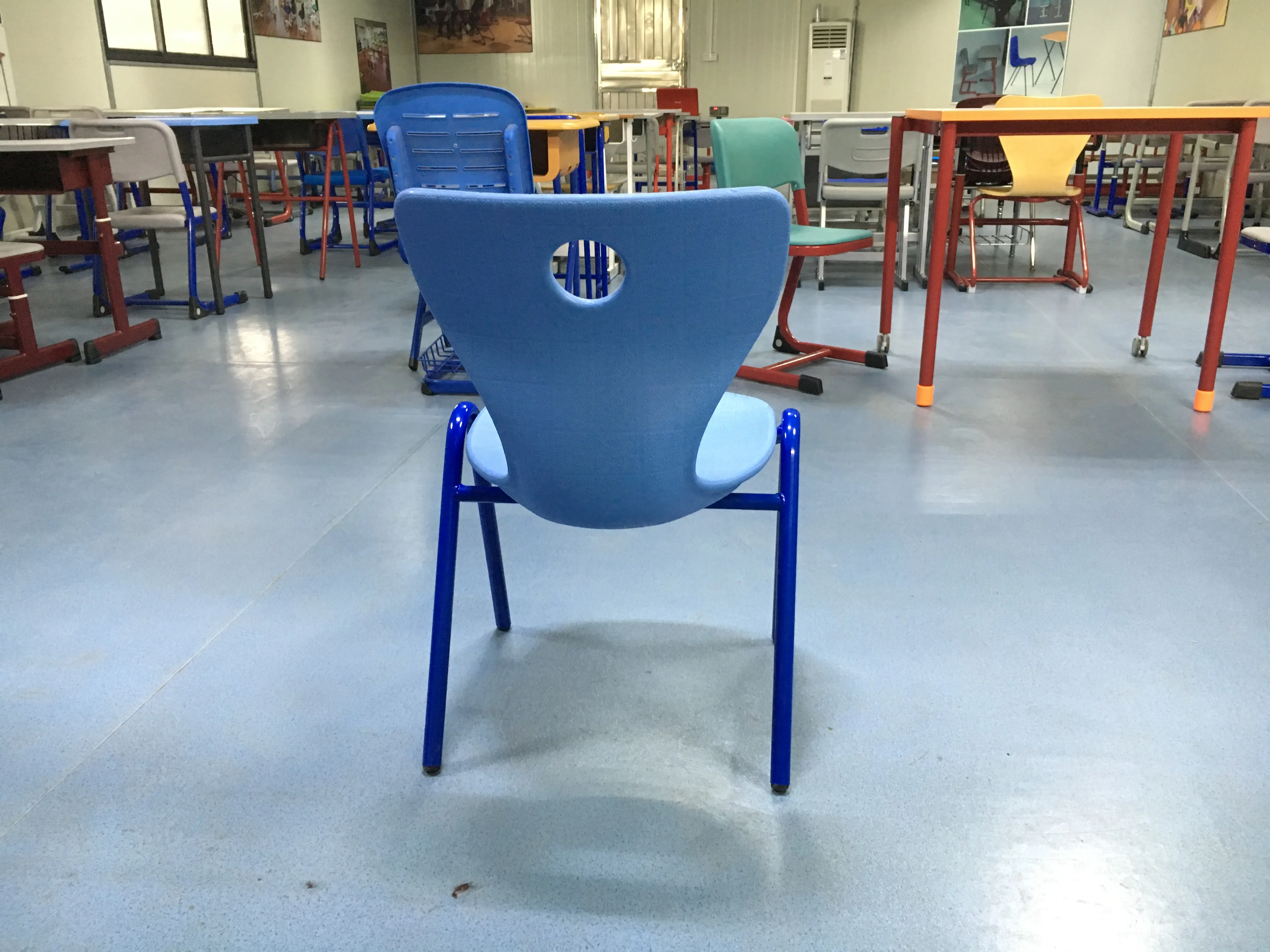 School Furniture Classroom Study Student Beach Customized Plastic Chair
