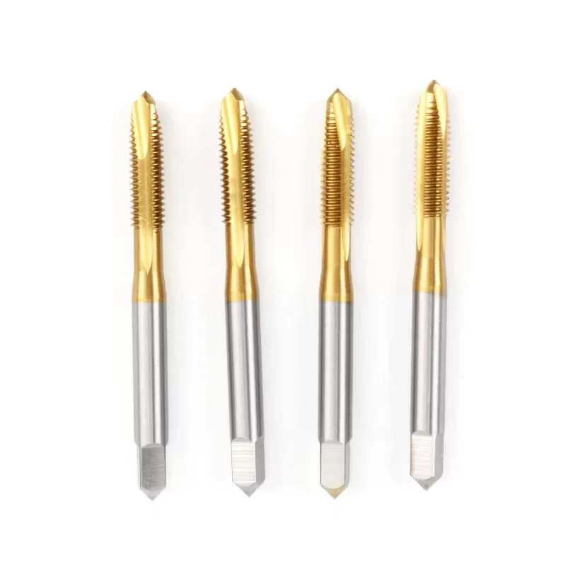 Titanium coated tip tip m3m4m5 tap m20 screw tip titanium coated tap machine