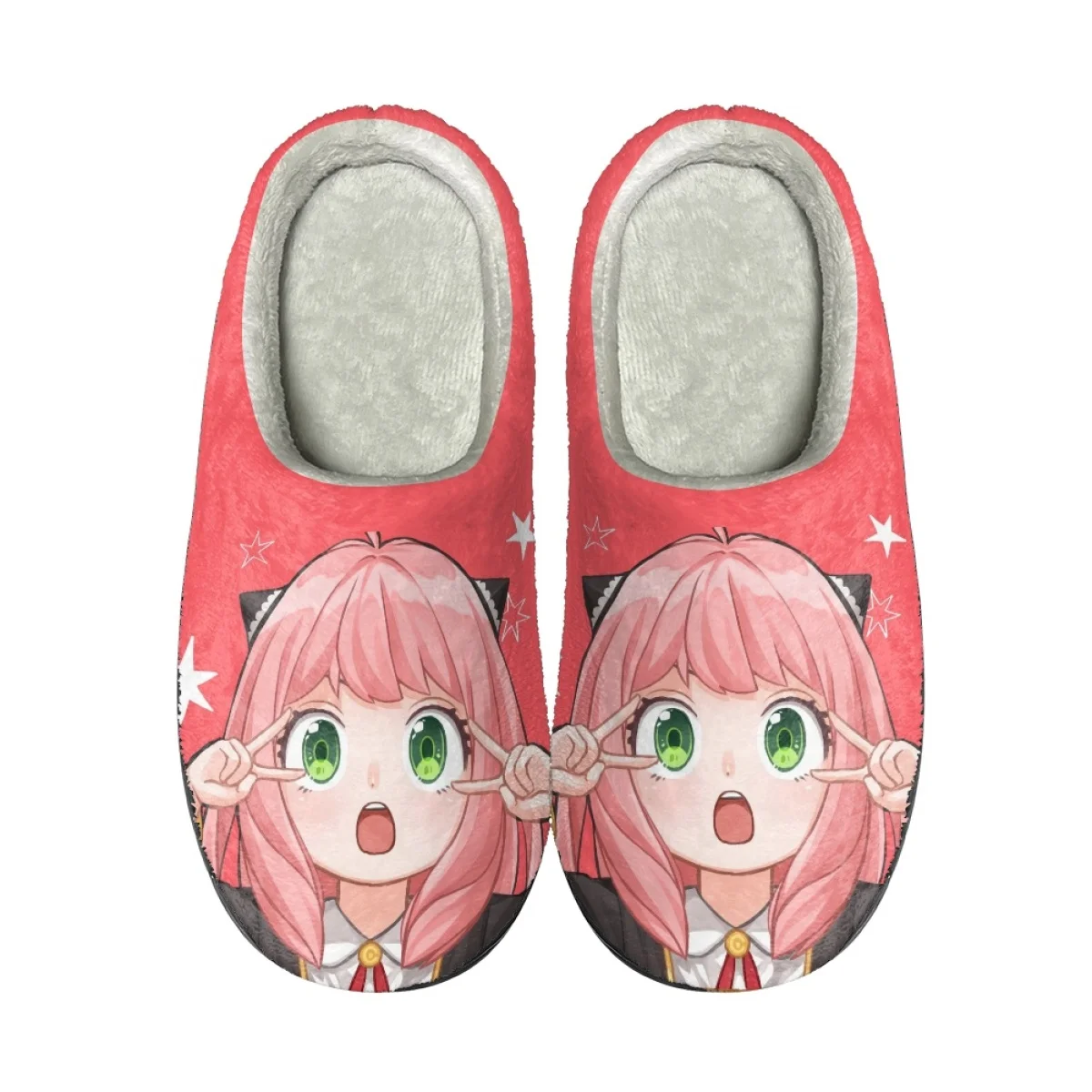 Family Cotton Slippers for Women Fashion Indoor Slippers Cartoon Female Winter Bedroom Warm Cozy Home Sneakers Dropshipping Shoe
