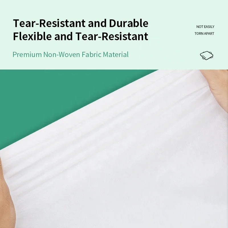 Travel Essential Hotel Bedding Mattress Set Disposable King Size Bedsheets Sets with Fitted Sheet