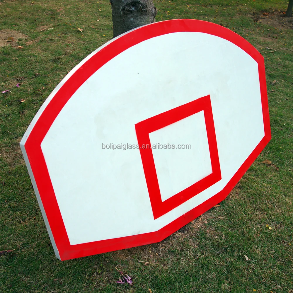 Custom fan shape small smc fiberglass basketball board for sale