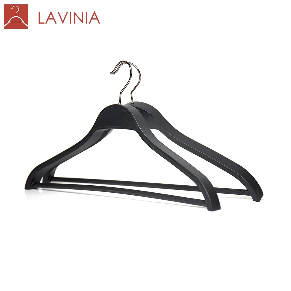 Лавиния широкий изогнутый плечо пластиковый вешалка пальто