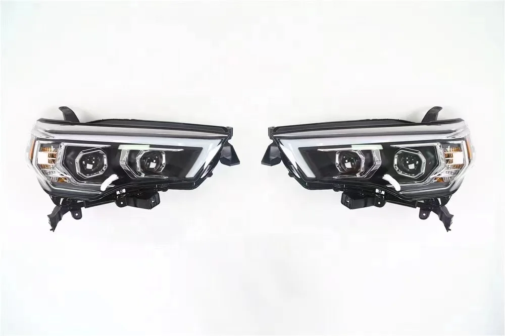 2021 Новое поступление А-Рекс фар с двойным объективом светодиодные фары автомобиля светодиодный свет для Toyota 4runner светодиодных фонаря для автомобиля