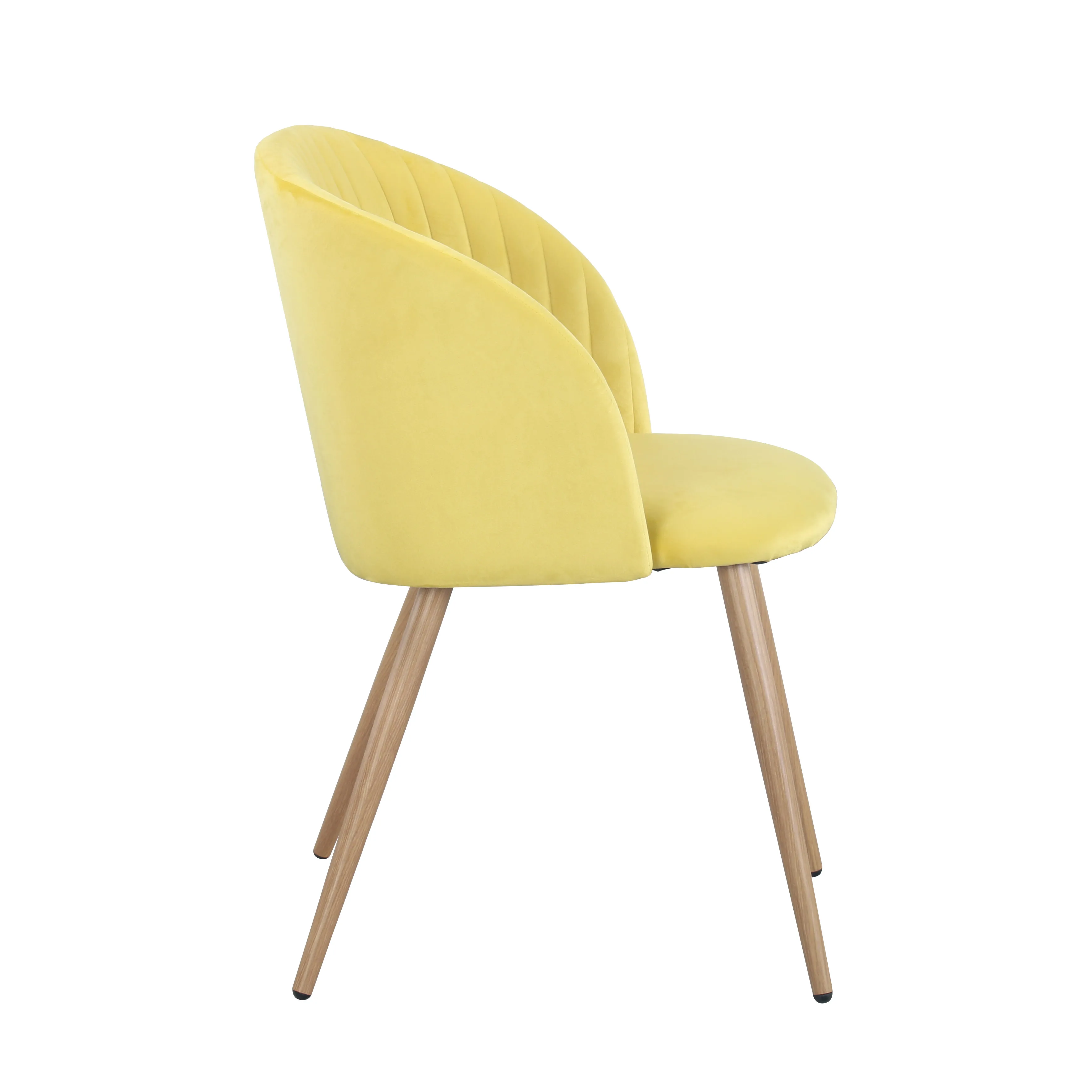 Hot Sale Modern Dinning Room Chairs Velvet Cushion Backrest Home Furniture Dining Chair for Hotel Banquet