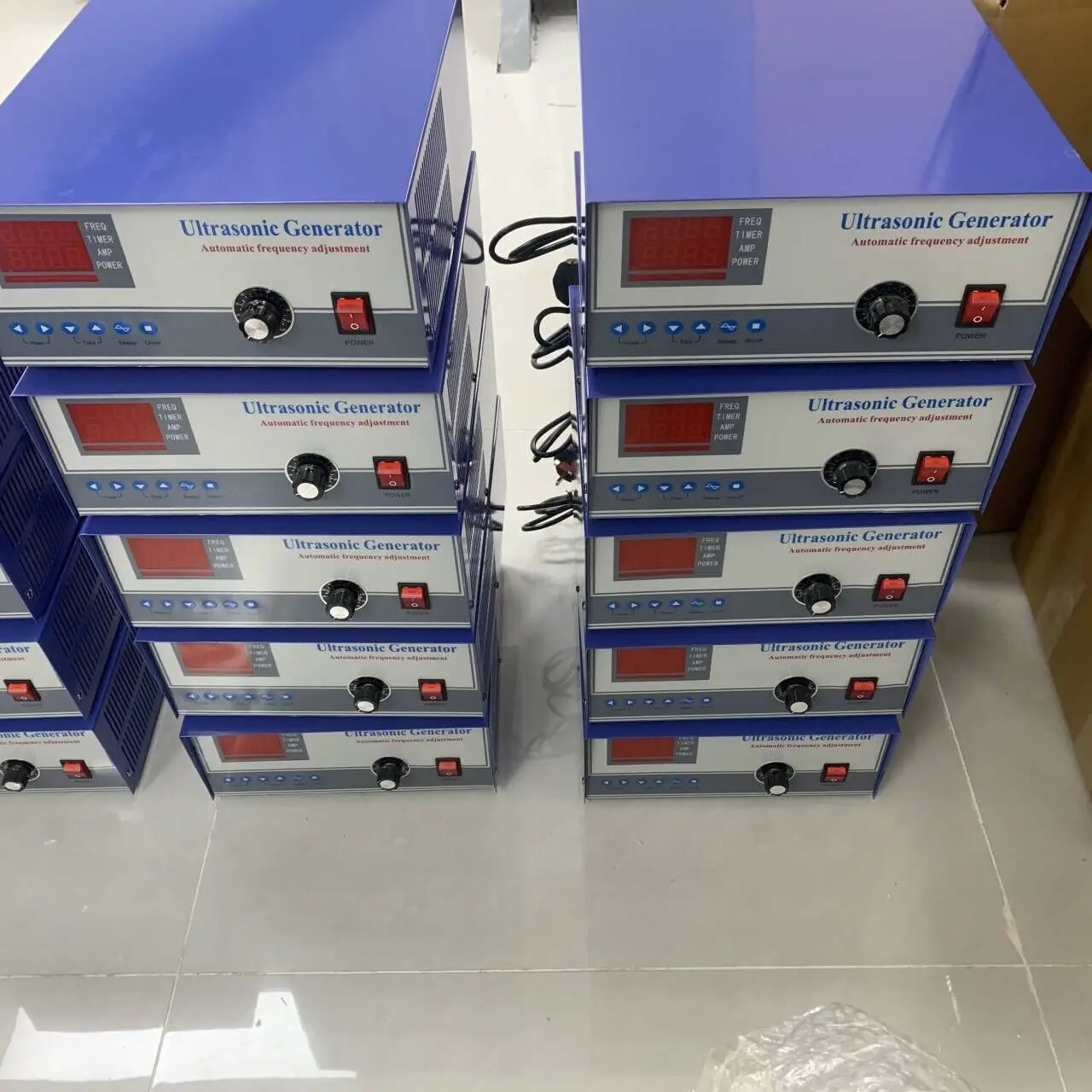 Ultrasonic Generator 20-40Khz 0-3000w Power And Frequency Adjustable For DIY Cleaning Tank