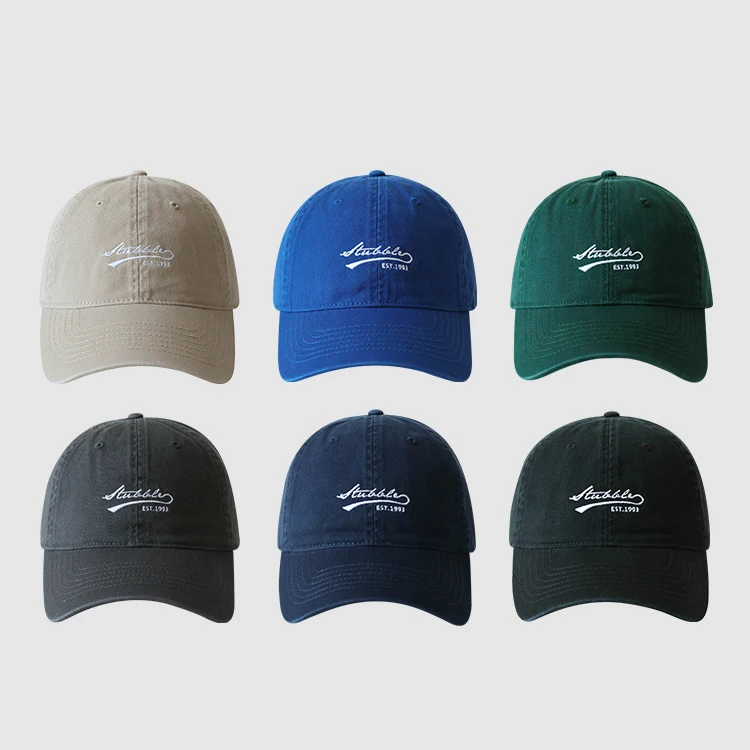 Wholesale Custom 6 Panel Men Hats Women Baseball Cap 3D Embroidery Logo Custom Caps Unisex Baseball Hat