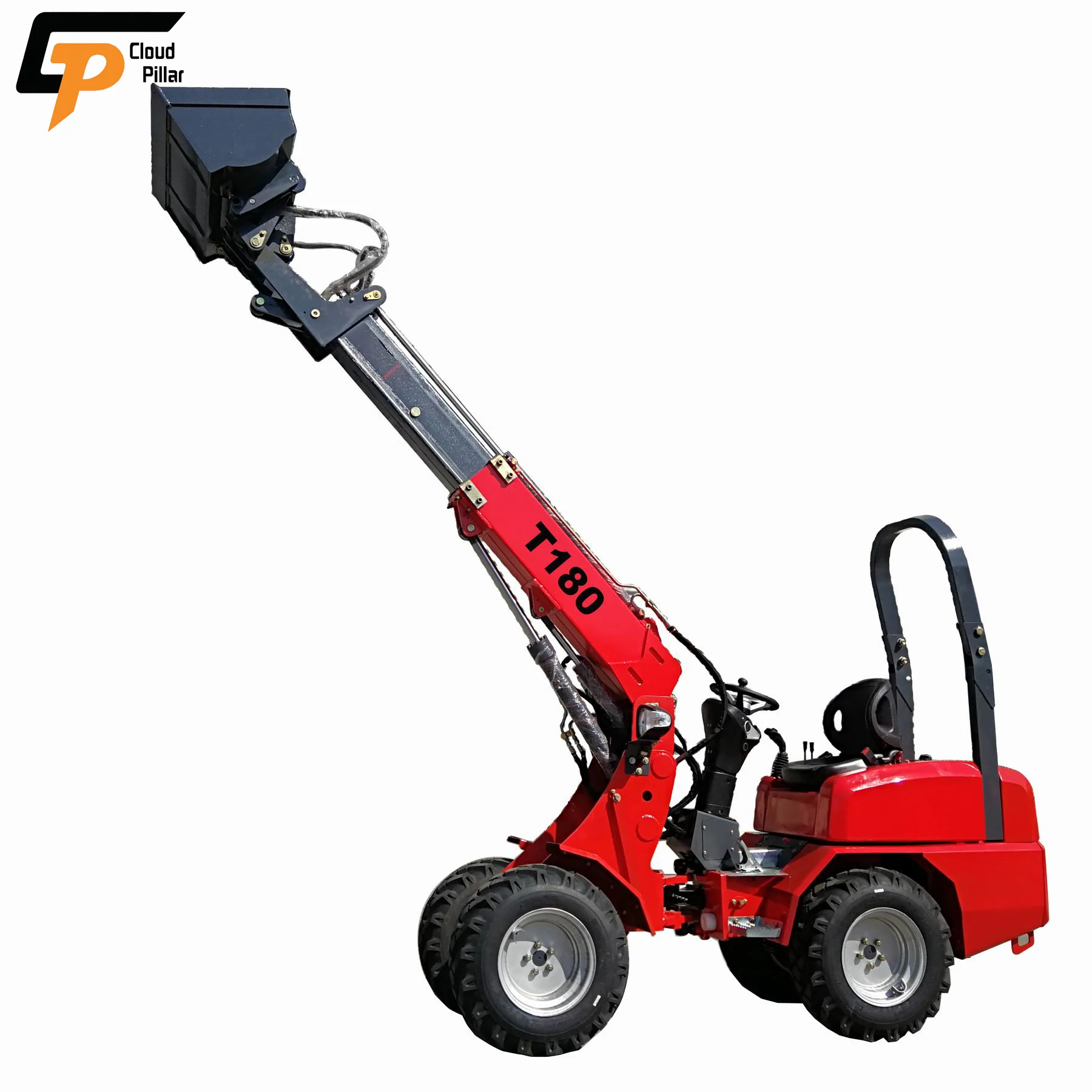 China CP New Design 600 kg farm electric/diesel new mini telescopic boom front end radlader wheel loader with With High Quality