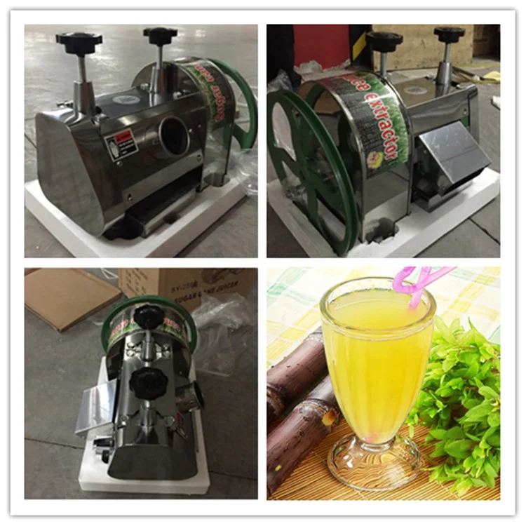 JUYOU sugar cane juicer squeezing machine manually hand blender cane juicer