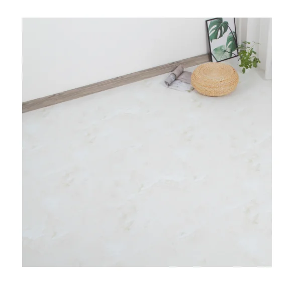 New arrival plastic flooring pvc floor vinyl tile Customized Size Self Adhesion Waterproof Plastic Composite PVC Flooring