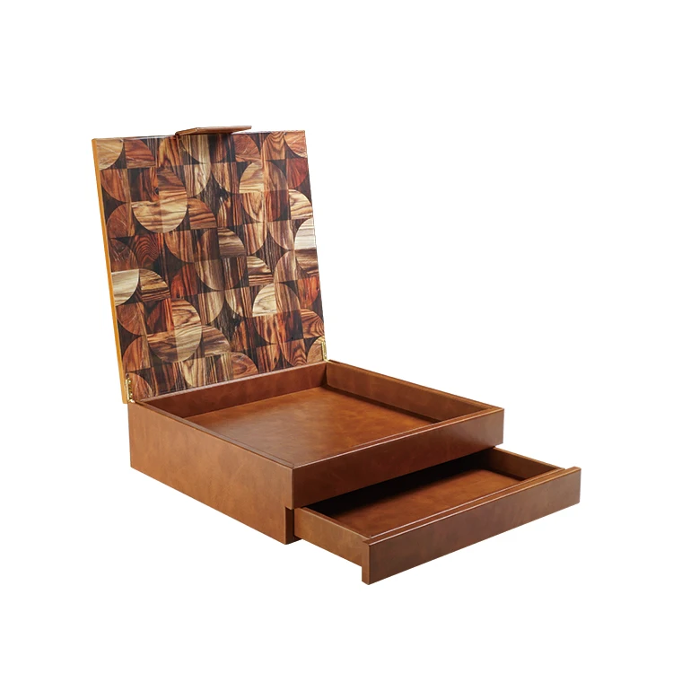 Custom Fancy Wooden Gift Box Package Wood Box