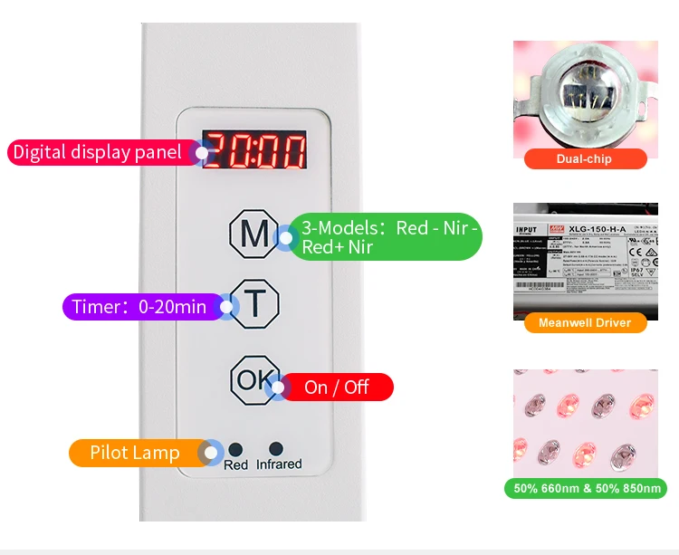 sports centre room led red light therapy panels floor stand for red light therapy panels