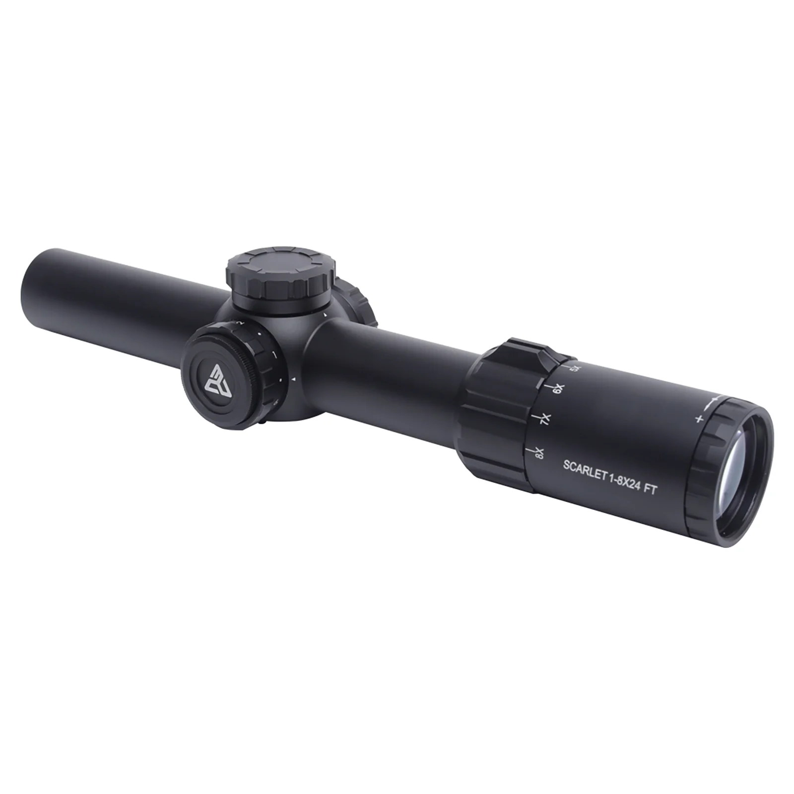 Red Win Scarlet 1-8x24FT LPVO  Scope  Fire Wire Reticle Extreme Low Parallax for the Strongest Sunlight 6 Level Red Illumination