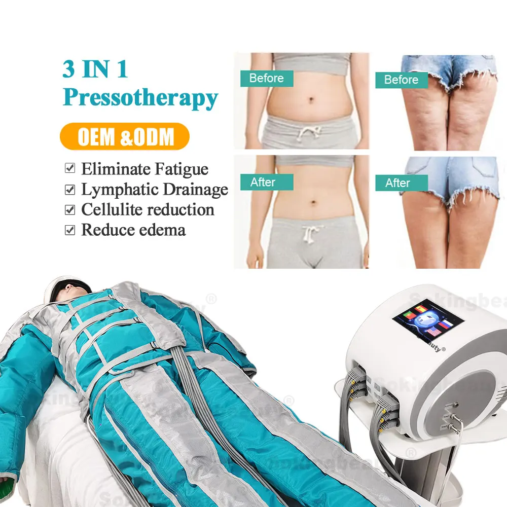 presoterapia machine portable pressotherapy professional 3 in 1