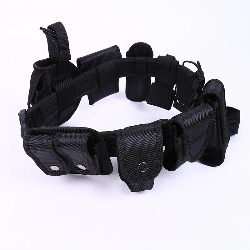 
Custom High Quality 10 Sets Kit Multi-functional Men 600D Oxford Cloth Fabric Belt Tactical 