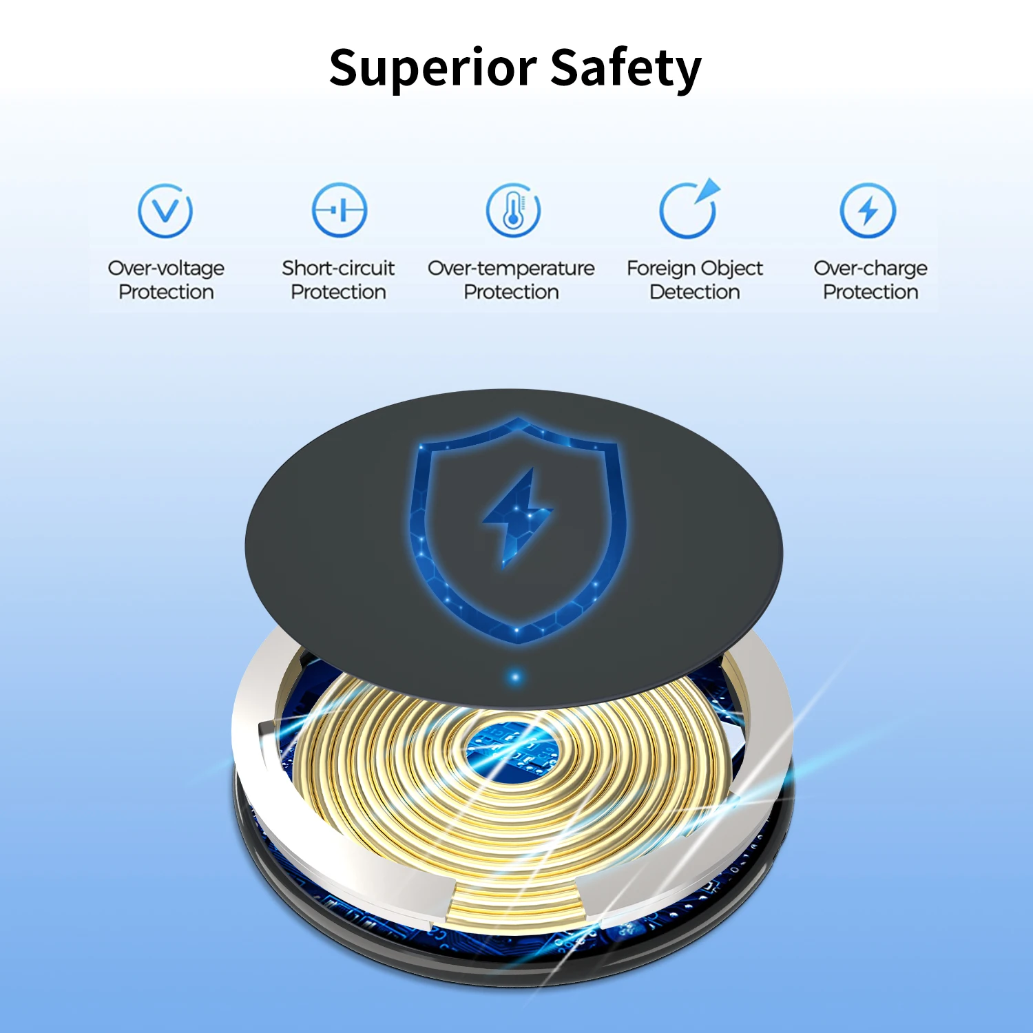 2022 New trends Mobile Phone Universal Magnetic Wireless Charging Qi 10w 15w 20w Smart Wireless Charger for iphone 14