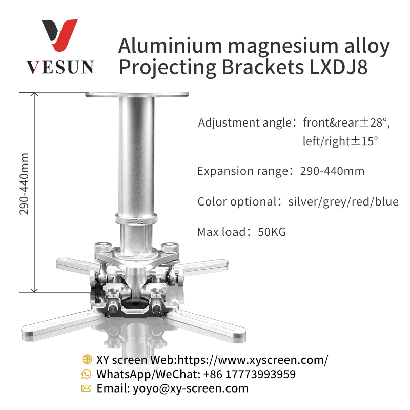 High Class Retractable Projector Ceiling Mount for High End Home Theater