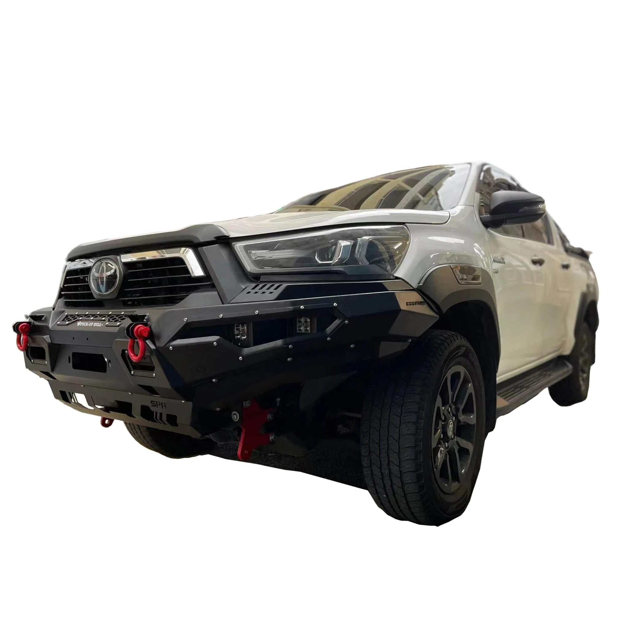 Car Steel Front Rear Bumper Auto Front Bumper for Toyota Hilux Revo Rocco 2021 Ranger 2020 Triton 2021 NP3002021 DMAX2021