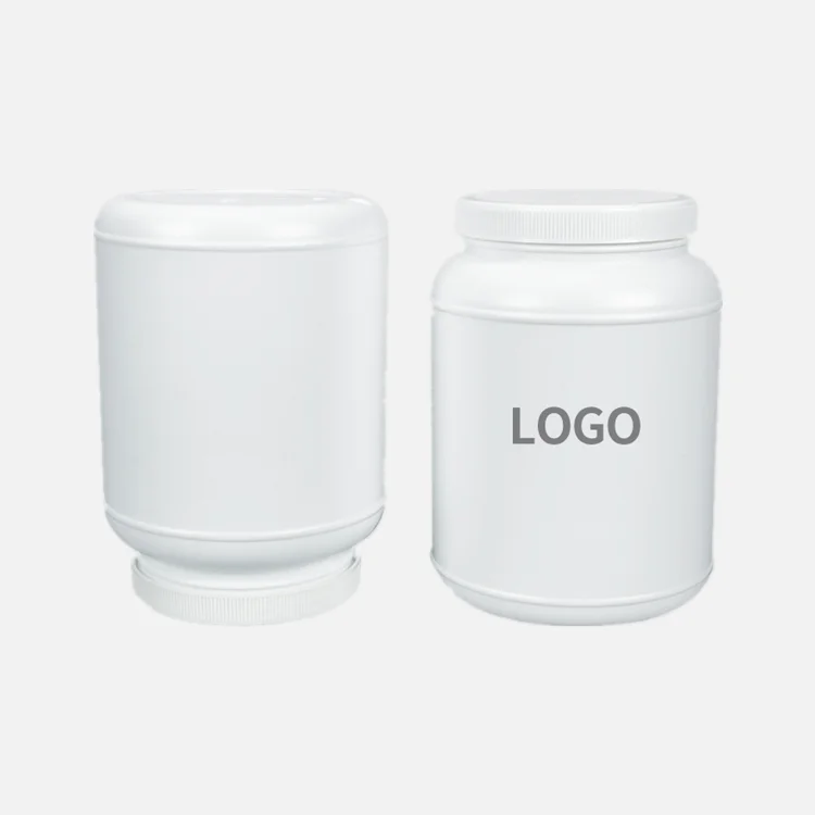 1000CC 2000CC 2500CC food grade HDPE packing protein powder jar