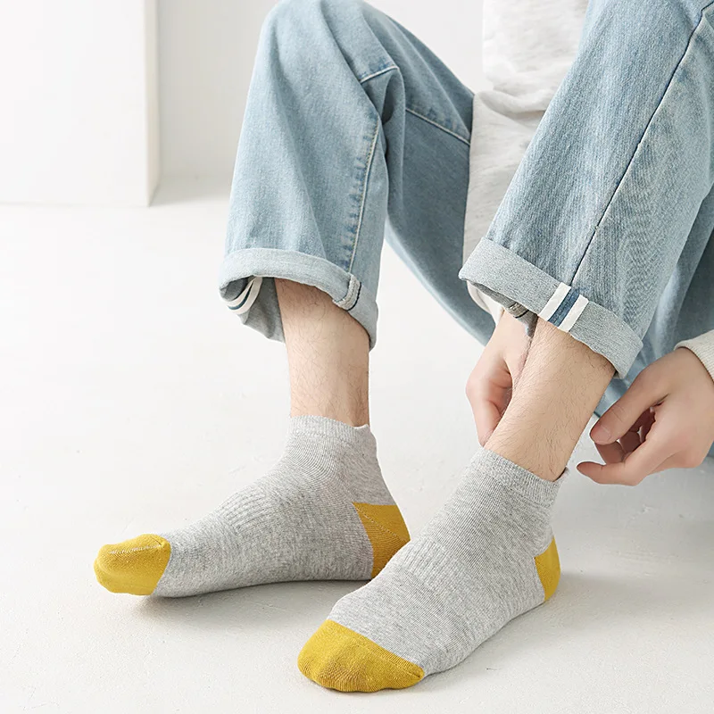 Good Quality Cotton Dress Polo Sport Business Socks Custom Comfortable Men Ankle Socks