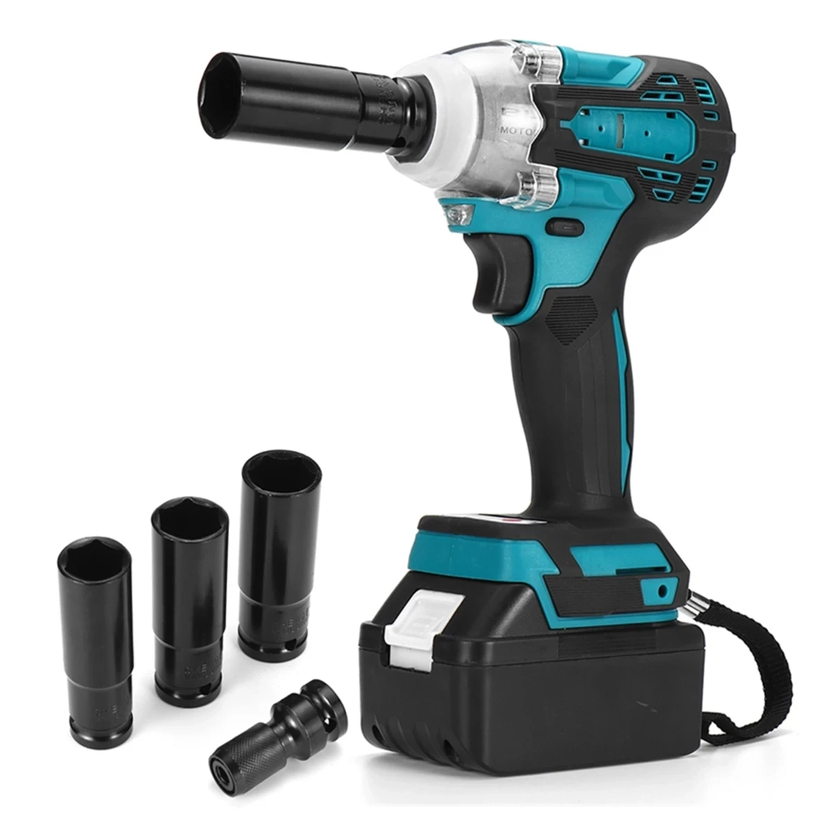 18v cordless tool high torque 1/2 socket wrench electric power impact wrenches