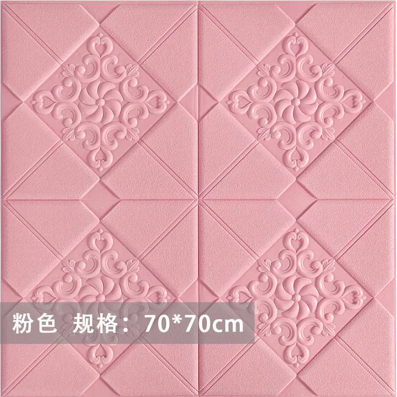 Wall paper for Sale Self Adhesive wall stickers tile foam brick 3d wall sticker wholesale home decoration color wallpaper